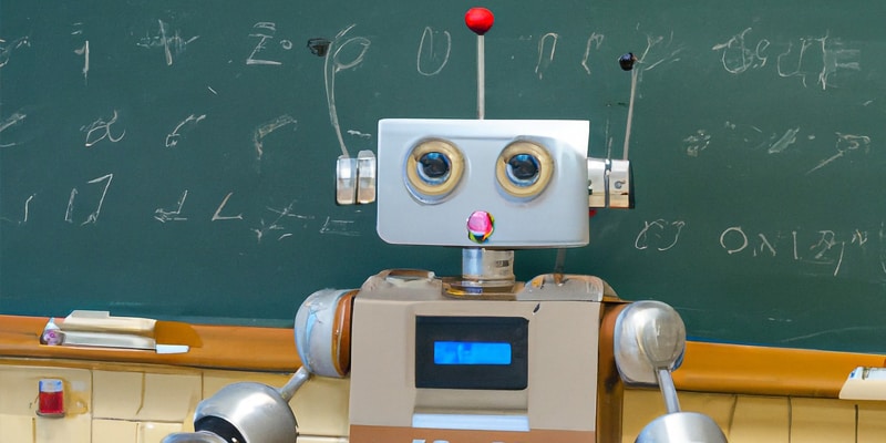 Roboter in der Schule